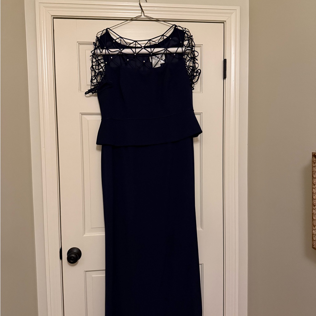Elegant Navy Blue Women's Dress This Is The Dress They R Still Asking Me About
